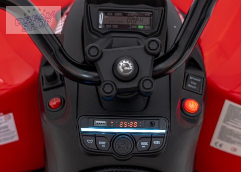 Quad Maverick ATV Czerwony Quad Maverick ATV Czerwony