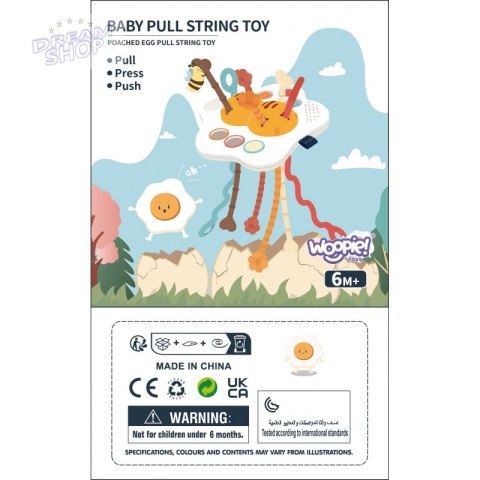 WOOPIE BABY Zabawka Sensoryczna Montessori Gryzak Grzechotka Wielofunkcyjny UFO WOOPIE BABY Zabawka Sensoryczna Montessori Gryzak Grzechotka Wielofunkcyjny UFO