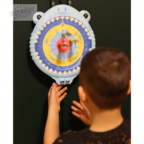 WOOPIE Magnetyczna Gra w Rzutki Dart Tarcza Wesoły Rekinek