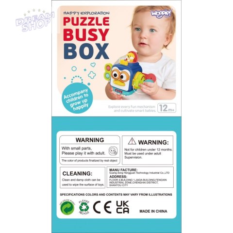 WOOPIE Pingwinek Montessori Piłka Sensoryczna 6w1 WOOPIE Pingwinek Montessori Piłka Sensoryczna 6w1