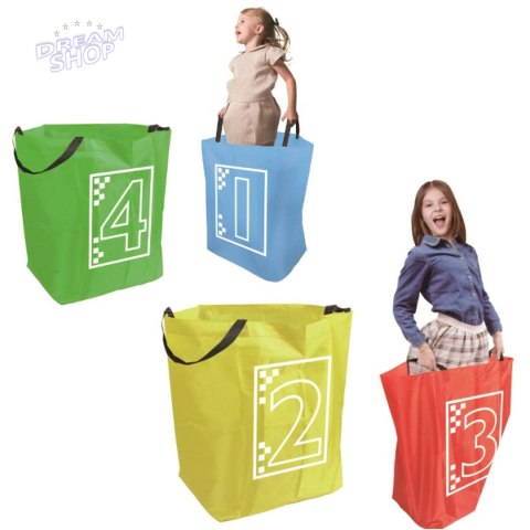 ZESTAW ANIMACYJNY DLA DZIECI WORKI DO SKAKANIA KPL.4SZT ZESTAW ANIMACYJNY DLA DZIECI WORKI DO SKAKANIA KPL.4SZT