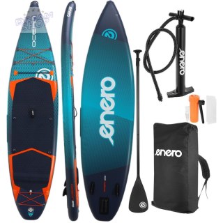 ZESTAW - DESKA SUP 170 KG DMUCHANA ENERO 350x81x15CM OCEAN