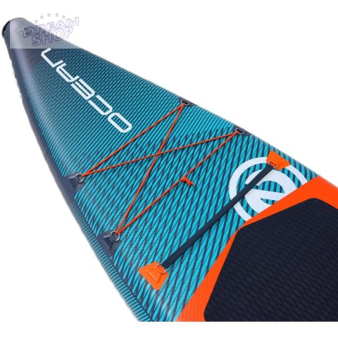 ZESTAW - DESKA SUP 170 KG DMUCHANA ENERO 350x81x15CM OCEAN ZESTAW - DESKA SUP 170 KG DMUCHANA ENERO 350x81x15CM OCEAN