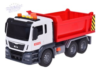 Auto Budowlane WYWROTKA Ruchomy kiper Gumowe koła Dźwięk + światło ZA5225