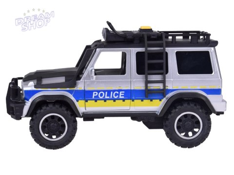 Auto terenowe Policja Radiowóz z napędem Światła + Dźwięki ZA5410 Auto terenowe Policja Radiowóz z napędem Światła + Dźwięki ZA5410