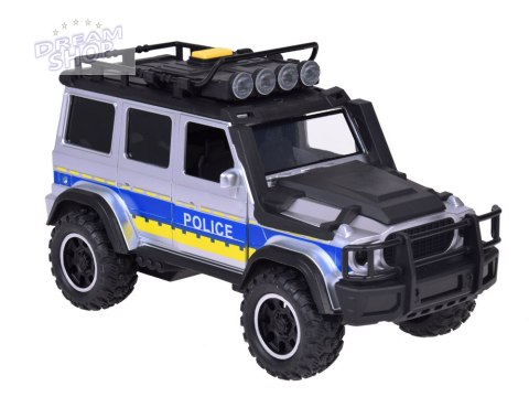 Auto terenowe Policja Radiowóz z napędem Światła + Dźwięki ZA5410 Auto terenowe Policja Radiowóz z napędem Światła + Dźwięki ZA5410