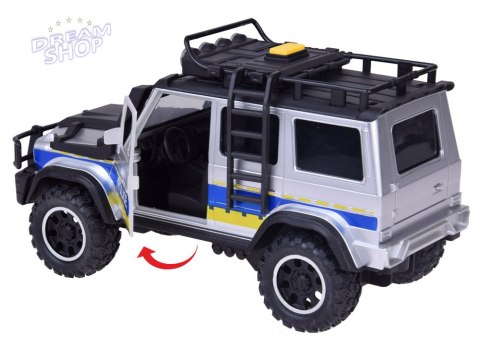 Auto terenowe Policja Radiowóz z napędem Światła + Dźwięki ZA5410 Auto terenowe Policja Radiowóz z napędem Światła + Dźwięki ZA5410