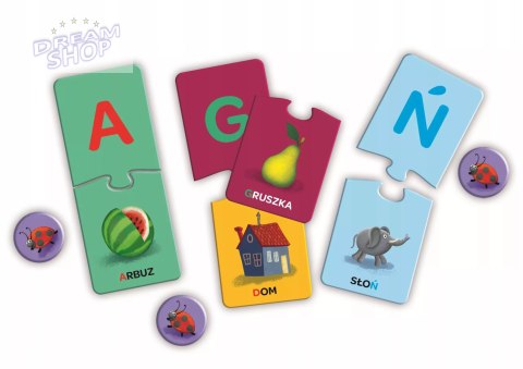 Gra dla dzieci edukacyjna mały odkrywca Abecadło Trefl 01945 Gra dla dzieci edukacyjna mały odkrywca Abecadło Trefl 01945