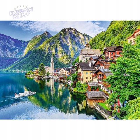 Puzzle krajobraz Austria Hallstatt 1000 elementów Trefl 10670