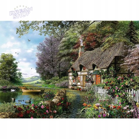 Puzzle krajobraz uroczy zakątek 1000 elementów Trefl 10297 Puzzle krajobraz uroczy zakątek 1000 elementów Trefl 10297