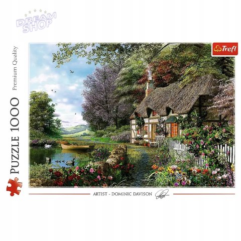 Puzzle krajobraz uroczy zakątek 1000 elementów Trefl 10297 Puzzle krajobraz uroczy zakątek 1000 elementów Trefl 10297