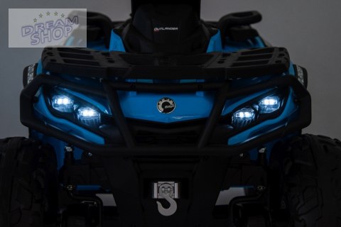 Quad Can Am Outlander ATV Niebieski Quad Can Am Outlander ATV Niebieski