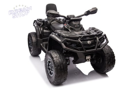 Quad Can Am Outlander ATV z Pilotem Czarny Quad Can Am Outlander ATV z Pilotem Czarny