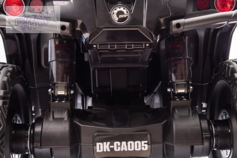 Quad Can Am Outlander ATV z Pilotem Czarny Quad Can Am Outlander ATV z Pilotem Czarny