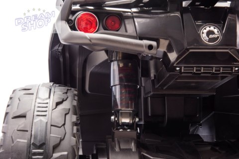 Quad Can Am Outlander ATV z Pilotem Czarny Quad Can Am Outlander ATV z Pilotem Czarny