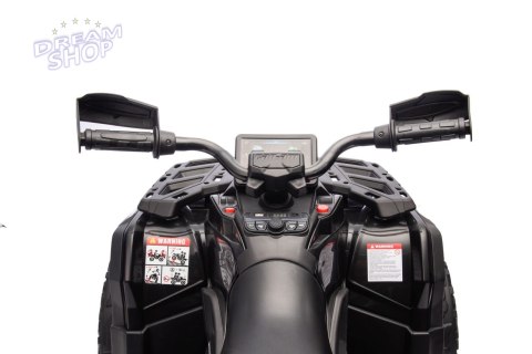 Quad Can Am Outlander ATV z Pilotem Czarny Quad Can Am Outlander ATV z Pilotem Czarny