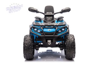 Quad Can Am Outlander ATV z Pilotem Niebieski