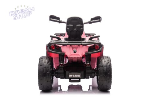 Quad Can Am Outlander ATV z Pilotem Różowy Quad Can Am Outlander ATV z Pilotem Różowy