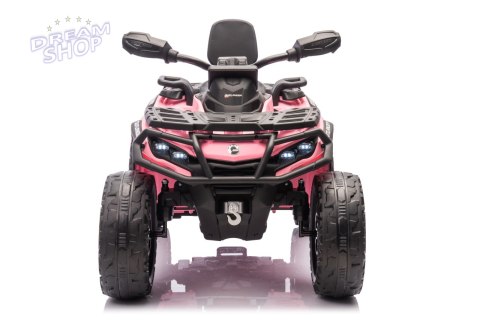 Quad Can Am Outlander ATV z Pilotem Różowy Quad Can Am Outlander ATV z Pilotem Różowy