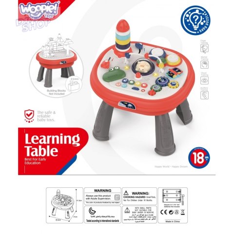 WOOPIE BABY Stolik Edukacyjny Interaktywny Kosmos