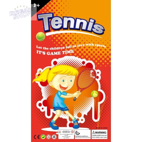 WOOPIE Duże Rakietki do Tenisa Badminton dla Dzieci Zestaw + Piłka Lotka WOOPIE Duże Rakietki do Tenisa Badminton dla Dzieci Zestaw + Piłka Lotka
