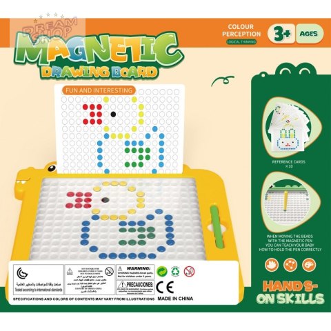 WOOPIE Tablica Magnetyczna dla Dzieci Montessori MagPad Dinozaur WOOPIE Tablica Magnetyczna dla Dzieci Montessori MagPad Dinozaur