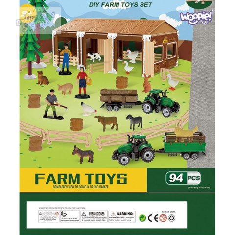 WOOPIE Zestaw Mały Farmer XL Figurki Gospodarstwo WOOPIE Zestaw Mały Farmer XL Figurki Gospodarstwo