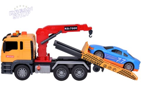 Zestaw Laweta + Auto Światło Dźwięk SUPER ruchomy HDS dźwig ZA5408 Zestaw Laweta + Auto Światło Dźwięk SUPER ruchomy HDS dźwig ZA5408