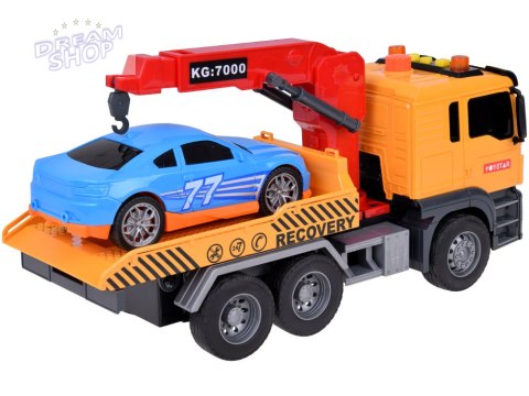 Zestaw Laweta + Auto Światło Dźwięk SUPER ruchomy HDS dźwig ZA5408 Zestaw Laweta + Auto Światło Dźwięk SUPER ruchomy HDS dźwig ZA5408