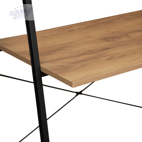 Biurko loftowe z półkami z nadstawką ARVIKA CRAFT Biurko loftowe z półkami z nadstawką ARVIKA CRAFT
