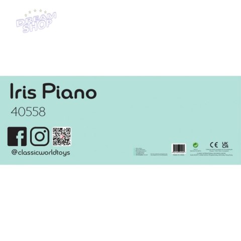 CLASSIC WORLD Pianino Muzyczne dla Dzieci Nauka Gry + Książeczka CLASSIC WORLD Pianino Muzyczne dla Dzieci Nauka Gry + Książeczka