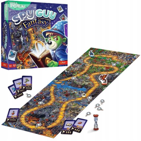 Gra planszowa rodzinna Spy Guy fantasy Rodzina Treflików Trefl 02577 Gra planszowa rodzinna Spy Guy fantasy Rodzina Treflików Trefl 02577