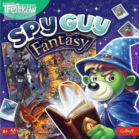 Gra planszowa rodzinna Spy Guy fantasy Rodzina Treflików Trefl 02577 Gra planszowa rodzinna Spy Guy fantasy Rodzina Treflików Trefl 02577