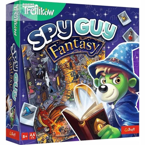 Gra planszowa rodzinna Spy Guy fantasy Rodzina Treflików Trefl 02577 Gra planszowa rodzinna Spy Guy fantasy Rodzina Treflików Trefl 02577