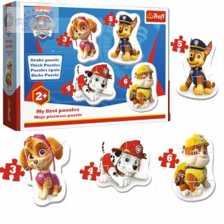 Moje pierwsze puzzle Psi Patrol Baby 2+ Trefl 36087