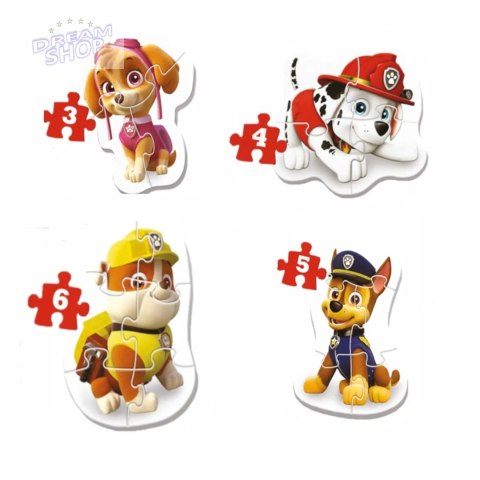 Moje pierwsze puzzle Psi Patrol Baby 2+ Trefl 36087