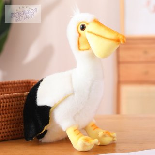 Pluszowy Pelikan Ptak Pluszak Maskotka Przytulanka 24cm