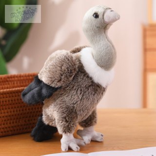 Pluszowy Sęp Ptak Pluszak Maskotka Przytulanka 25cm