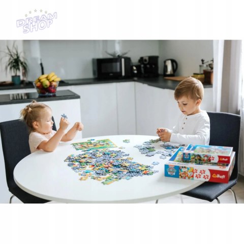 Puzzle 4w1 Psi Patrol wakacyjny 4+ Trefl 34395