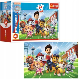 Puzzle 54 mini Psi Patrol 54 elementy Psi Patrol 4+ Trefl 19755
