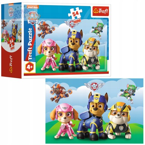 Puzzle 54 mini Psi Patrol 54 elementy Psi Patrol 4+ Trefl 19756 Puzzle 54 mini Psi Patrol 54 elementy Psi Patrol 4+ Trefl 19756