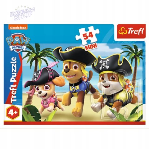 Puzzle 54 mini Psi Patrol 54 elementy Psi Patrol 4+ Trefl 19758
