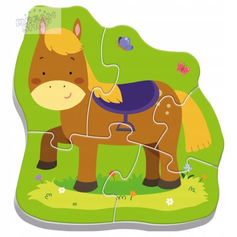 Puzzle Baby zwierzęta na wsi Trefl 36070