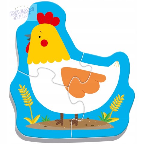 Puzzle Baby zwierzęta na wsi Trefl 36070