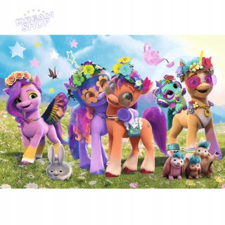 Puzzle My Little Pony 100 elementów Zabawne Kucyki Trefl 16463