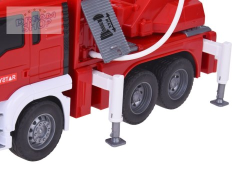Straż Pożarna Funkcja lania wody + Ruchoma drabina Dźwięk + Światło ZA5229 Straż Pożarna Funkcja lania wody + Ruchoma drabina Dźwięk + Światło ZA5229