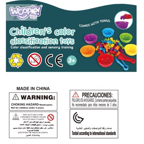 WOOPIE Gra Edukacyjna Sorter Kolorów Pojazdy 44 el. WOOPIE Gra Edukacyjna Sorter Kolorów Pojazdy 44 el.