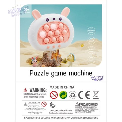 WOOPIE Gra POP IT Elektryczna Antystresowa Zręcznościowa Króliczek WOOPIE Gra POP IT Elektryczna Antystresowa Zręcznościowa Króliczek
