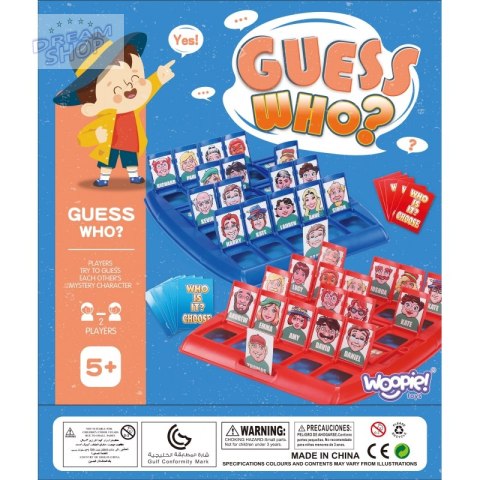 WOOPIE Gra Rodzinna Zgadnij Kto To WOOPIE Gra Rodzinna Zgadnij Kto To