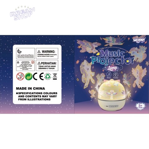 WOOPIE Projektor Gwiazd "Magiczne Sny" - Rzutnik Led 6 Trybów WOOPIE Projektor Gwiazd "Magiczne Sny" - Rzutnik Led 6 Trybów